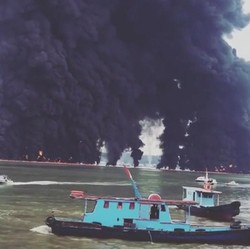 Kemenhub: Kapal Panama Penyebab Tumpahan Minyak Balikpapan