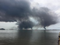 Penjelasan KSOP Soal Minyak Tumpah dan Kebakaran Balikpapan