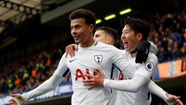 FOTO: Tottenham Kalahkan Chelsea di Derby London