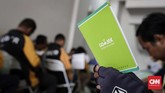 Sembilan titik perekrutan Gojek Indonesia untuk menampung sopir UberMotor berada di Cilandak, Meruya, Condet, Jatiwaringin, Gunung Sahari, Bogor, Depok, Tangerang, dan Bekasi. (CNNIndonesia/Safir Makki)