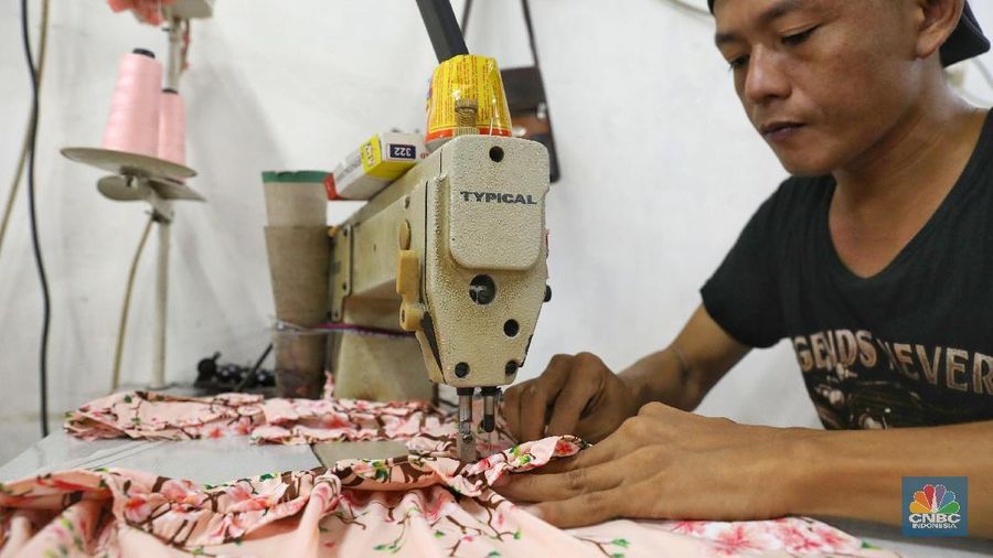 Industri Tekstil (CNBC Indonesia/Andrean Kristianto)
