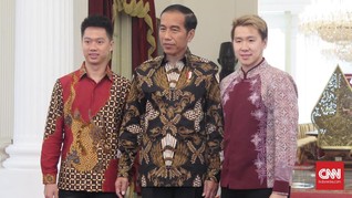 Marcus Gideon Beri Undangan Pernikahan ke Presiden Jokowi