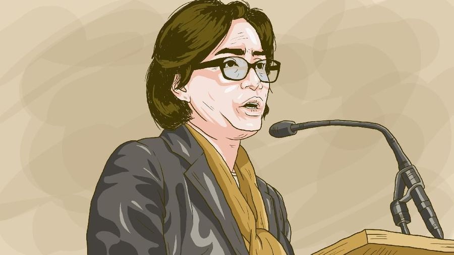 Menteri Keuangan Sri Mulyani Indrawati memproyeksikan ketika peringatan 100 tahun kemerdekaan Indonesia pada tahun 2045