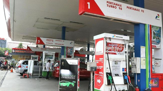 Ada pom bensin/spbu di dekat sini