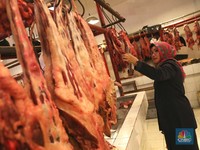 Lebaran Usai, Harga Daging Masih Meroket Tinggi