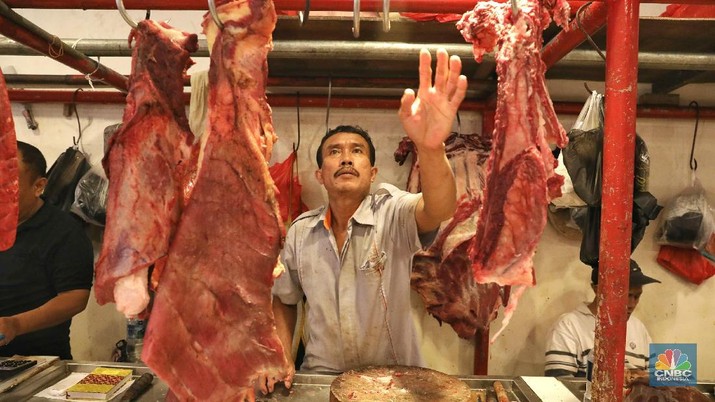 daging (CNBC Indonesia/Andrean Kristianto)