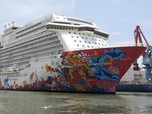 Kapal Pesiar Genting Dream Cruise Merapat di Jakarta