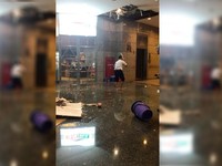 Bursa Beroperasi Normal, Plafon Ambruk Disulap dalam Semalam