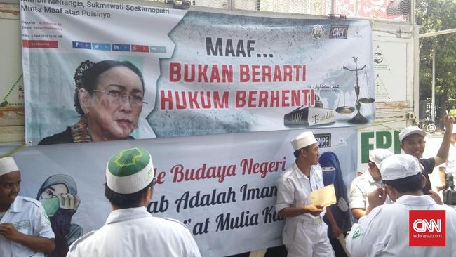 Slamet Maarif-Eggi Sudjana Pimpin Aksi 64 Temui Kabareskrim