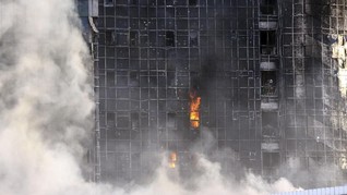 FOTO: Rumah Sakit Istanbul Terbakar, Pasien Dievakuasi