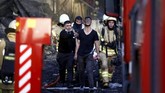 Gubernur Istanbul Vasip Sahin menyatakan para pasien yang bisa dipindahkan telah dievakuasi dan pasien perawatan intensif telah berada di lokasi yang aman di rumah sakit. (REUTERS/Osman Orsal)