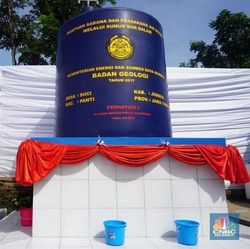 Ringankan Beban, ESDM Bikin Sumur Bor di Pengungsian Sentani