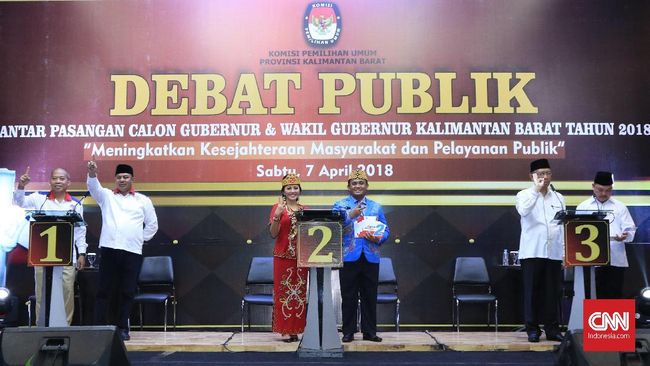 Pemekaran Kapuas Raya Mencuat di Debat Calon Pilgub Kalbar