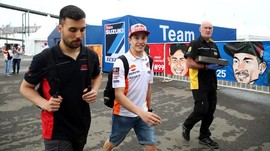 Trek Tak Rata, Marquez Jatuh di Latihan Bebas MotoGP Amerika