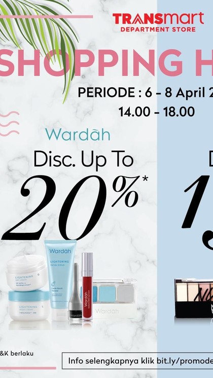 Yuk, Serbu Diskon Kosmetik di Transmart Carrefour! Yuk, Serbu Diskon Kosmetik di Transmart Carrefour!