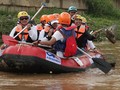 Menteri Rini akan Buka Jalur Transportasi di Ciliwung