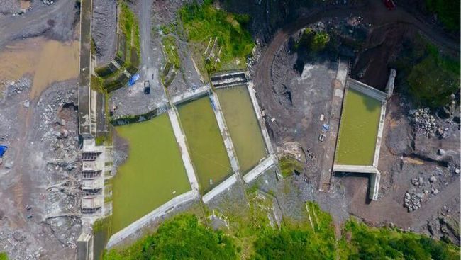 Sabodam Merapi Antisipasi Banjir Lahar Merapi, PUPR Rampungkan Sabo Dam - Foto 6