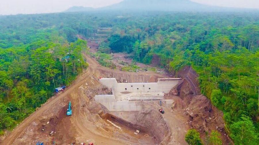 Sabo Dam Kali Woro ditargetkan bisa diresmikan November tahun 2018.