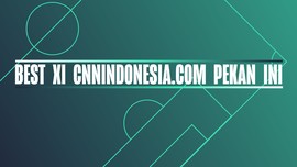INFOGRAFIS: Best XI CNNIndonesia.com Pekan Ini