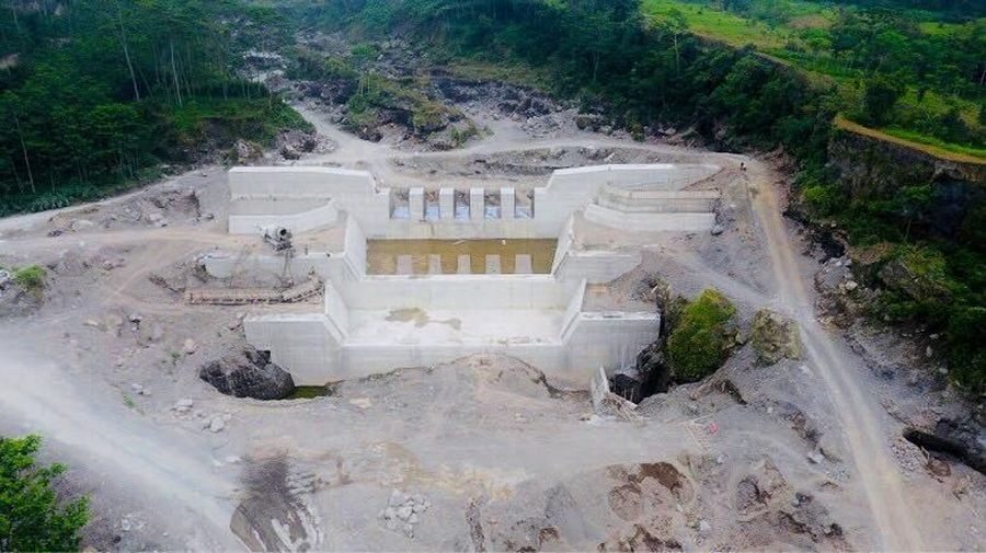 Sabo Dam Kali Woro ditargetkan bisa diresmikan November tahun 2018.