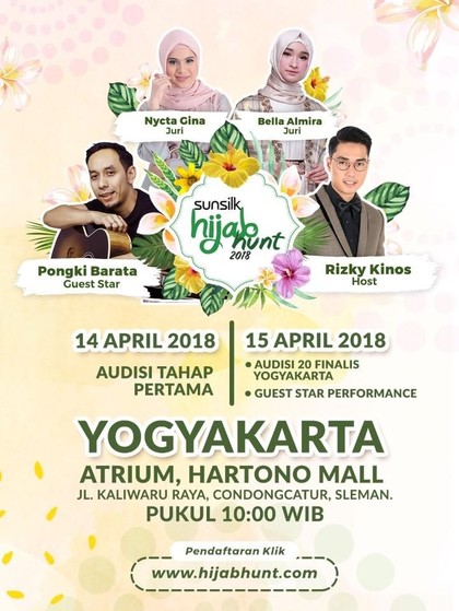 Hari Ini, Audisi Sunsilk Hijab Hunt 2018 Yogyakarta Masuki Tahap 2 Hari Ini, Audisi Sunsilk Hijab Hunt 2018 Yogyakarta Masuki Tahap 2