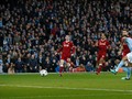 Manchester City Unggul atas Liverpool di Babak Pertama