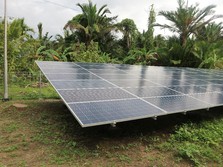 Pembangkit Listrik Tenaga Surya 'Musi Green Hybrid' Dibangun