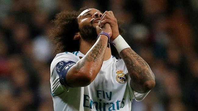 Madrid ke Semifinal Liga Champions, Marcelo Ejek Barcelona