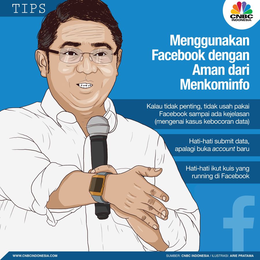 Berikut Tips Gunakan Facebook Aman dari Menteri Rudiantara Waspadalah dalam menggunakan media sosial ini, berikut tipsnya.