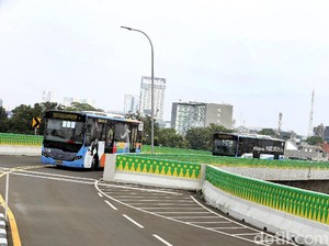 Ada Sky Fun Run, TransJakarta Modifikasi Rute di Koridor 13 Pagi Ini