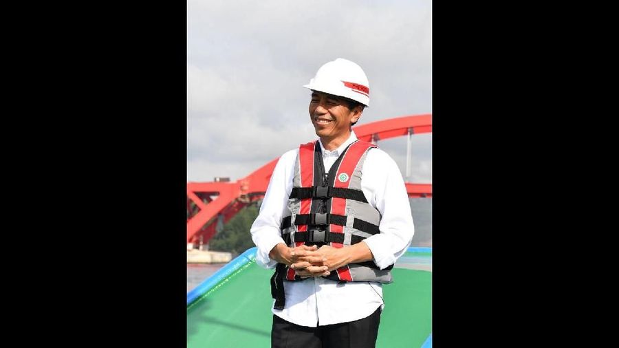 Ditargetkan keseluruhan jembatan dan jalan pendekat rampung pada akhir tahun 2018 yang akan datang.