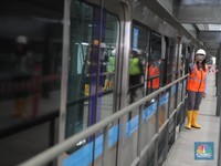 FOTO: Melihat Lebak Bulus Disulap Menjadi Depo MRT