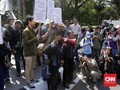 Warga Tamansari Demo di PTUN Kawal Putusan Gugatan