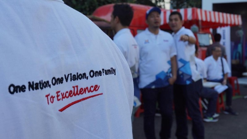 Kementerian Badan Usaha Milik Negara (BUMN) merayakan hari ulang tahun ke-20.
