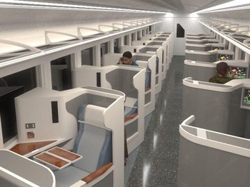 Kereta First Class Dipertimbangkan Dua Tingkat