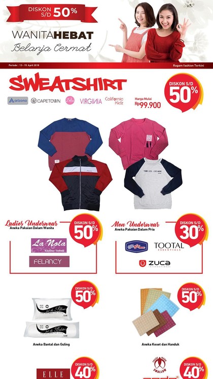 Serbu Diskon Fashion Terkini di Transmart Carrefour! Serbu Diskon Fashion Terkini di Transmart Carrefour!