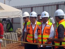 Foto: Menhub Tinjau Proyek Taxiway Bandara Soetta Tahap I
