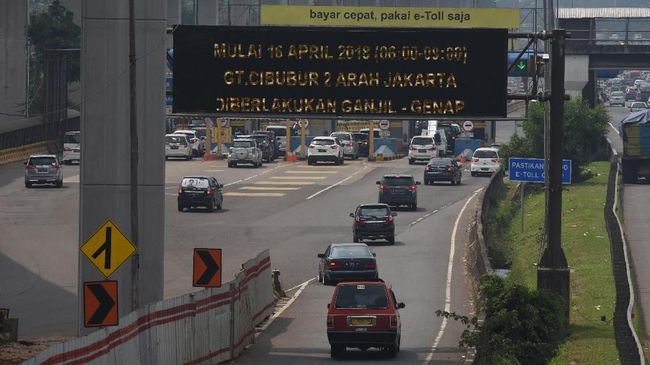 BPTJ Usul Waktu Ganjil-Genap Diperpanjang
