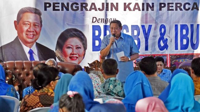 Kicauan SBY Balas Kritik Jokowi soal Subsidi BBM