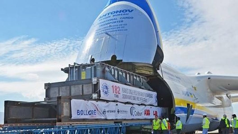 Antonov An-225 ini mendarat pertama kali di Kuala Lumpur International Airport, usai dilakukan upgrade terhadap pesawat itu.