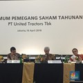 United Tractors (UNTR) Bagikan Dividen Interim Rp 3,05 T