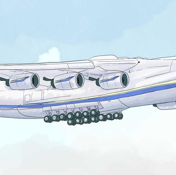Ini Dia Pesawat Terbesar di Dunia, Antonov AN-225