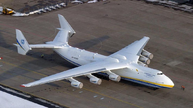 Antonov An-225 ini mendarat pertama kali di Kuala Lumpur International Airport, usai dilakukan upgrade terhadap pesawat itu.