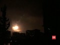 VIDEO: Suriah Tangkal Serangan Rudal, Diduga dari Israel