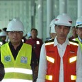 Saat Jokowi Tinjau Bandara Terbesar Ke-2 di RI Setelah Soetta