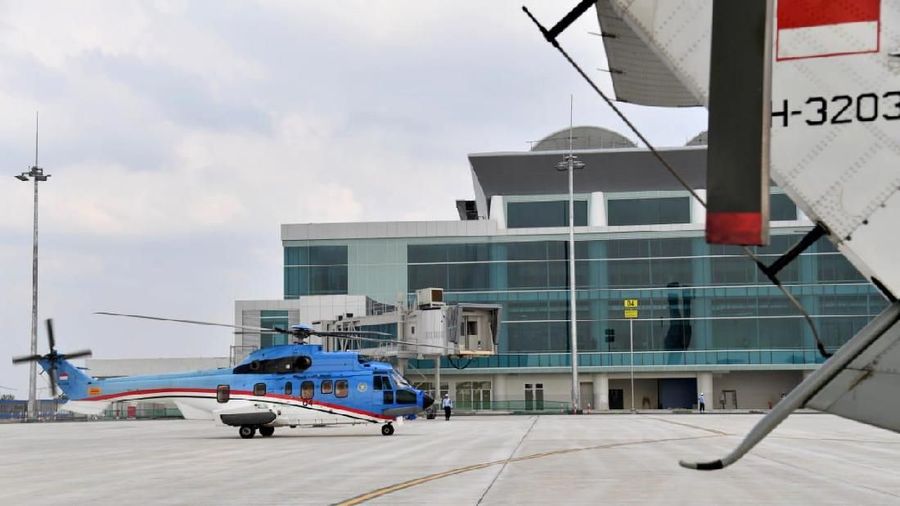 Bandara Kertajati diresmikan Jokowi pada Mei 2018.