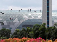 FOTO: Ini Megaproyek Pusat Hiburan Kelas Dunia di Changi