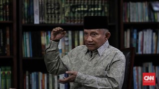 Puji Gatot, Amien Rais Tetap Prediksi Jokowi Lawan Prabowo