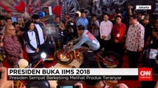 Presiden Sempat Berkeliling Melihat Produk Teranyar
