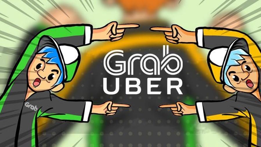 Grab resmi mengakuisisi bisnis Uber di Asia Tenggara.